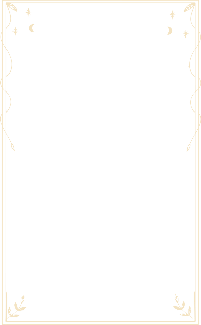 Tarot Card Deck Outline